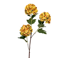 snowball spray x 3 90 cm ocher yellow