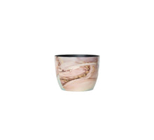 Metal Pot Marble D15 H11cm Multicolour