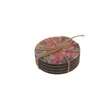Coasters Francis Sling 10cm Set/4 Red