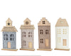 House felt 4 assorted gray/taupe 12x4x26cm