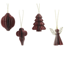 Figuur papier 4ass fsc mix 100% rood D6 H6cm