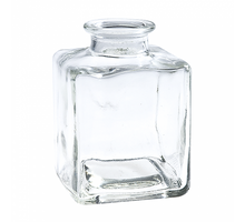 Battery bottle 9x7x7 cm clear