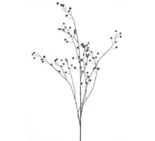Rose hip branche burgundy 134cm