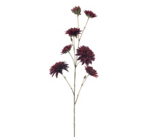 Dahlia spray Monica red 96cm