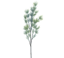 Japanese pine spray Per white/green 77cm