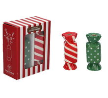 Gift box 2pcs Vase Candy 4.5x4.5x11.5 red showbox