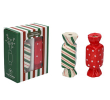 Gift box 2pcs Vase Candy 4.5x4.5x11.5 green showbox