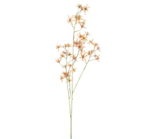Shimmer iridescent flower spray peach 102cm