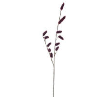 Mini tail spray burgundy 101cm