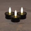 THEELICHT SOLAR 3D LONT SET VAN 3 ZWART / BLISTER