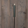 Solar Torch Olive 3D Wick 21x4cm on 76cm Plug/Display