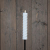 SOLAR SWIRL FAKKEL WIT 3D LONT 21X4CM OP 76CM STEKER