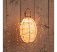 SOLAR LAMPION 22X32CM KORAAL / MARRAKESH