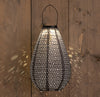 SOLAR LAMPION 20X29CM GRIJS/MARRAKESH