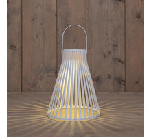 Solar pendant lamp with 1 LED, 20x20x24cm, white