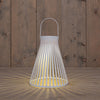 HANGLAMP SOLAR 1 LED 20X20X24CM WIT