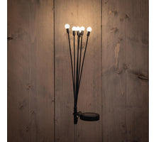SOLAR STEKER 6 VUURVLIEGJES 7X69CM 6 LED WARM WIT