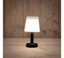 SOLAR TAFELLAMP 12X12X23CM LED WARM WIT