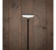 Solar Moving Lamp LED Warm White 76x9.6cm Black
