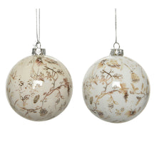 Kerstbal foam shiny 2kl.ass - dia8cm - assortie