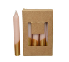 Giftbox a 10 Kaars wax dipped metallic dia1.3-H10.5cm - poed