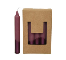Giftbox a 10 Kaars wax dipped metallic dia1.3-H10.5cm - Velours