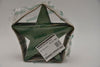 Bioline star 25 cm green pack of 2 pieces