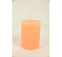 Kaars rustiek 80/60mm peach