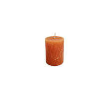 Kaars rustiek 80/60mm saffron