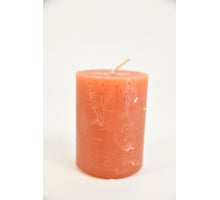 Candle rustic 80/60mm kürbis