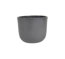 Pot Boule graniet grijs glans 12cm