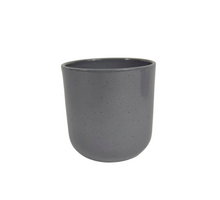 Orchideepot Boule graniet grijs glans 13cm