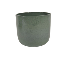 Pot Boule graniet groen glans 22cm