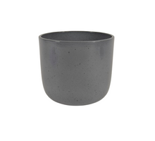 Pot Boule graniet grijs glans 22cm