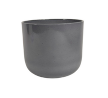 Pot Boule graniet grijs glans 32cm