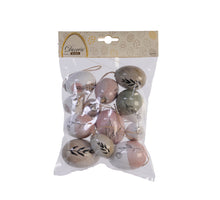Pbh a 12 Egg foam mix assorted ''pink'' H6 D4cm