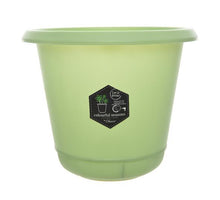 plastic flower pot mint dia11x10cm