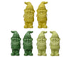 Gnome ceramics 6 assorted colors "green" 5x5x10.2cm
