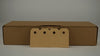 Brown gift labels 25x50mm, box of 1000