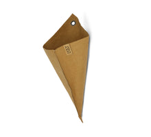 Sizo paper bag triangle natural 15x30 cm
