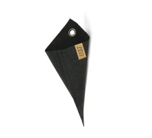 Sizo paper bag triangle black 10x20 cm