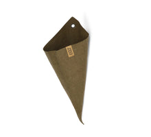 Sizo paper bag triangle mud 15x30 cm