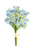 Margrietjes bundel h27cm blauw