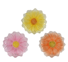 Ontbijtbord glas 3 kleur assortie dia23cm x H.2.5cm