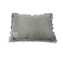 Cushion Gray with filling 30x45cm gray