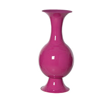 Vaas ijzer fuchsia dia25cm x H.56cm