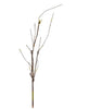 Curly branch l60cm green