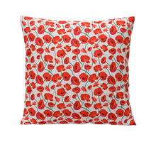 Kussen polyester buiten rood/kleur L.45cm x W.45cm x H.4cm