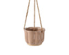 Hangende planter keramiek zacht roze dia13.2cm x H.9.5cm