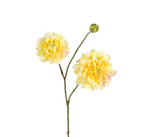 Dahlia l80cm geel